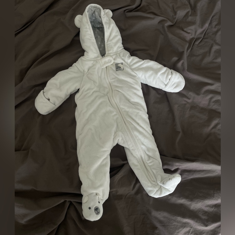 Baby winter onesie